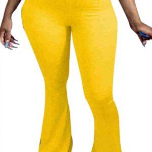 Pantaloni Donna Invernali YULONGESS Cotone Sportiva