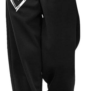 Pantaloni Donna Invernali Palestra YULONGESS Tasche Cotone-0