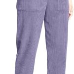 Pantaloni sportivi donna invernali YULONGESS pile comodi-0