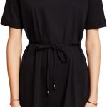 ESPRIT Vestito Donna Nero Cotone Abito Sportivo-0