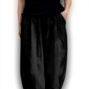 Pantaloni Donna Leggeri Eleganti Generico Cotone Lino