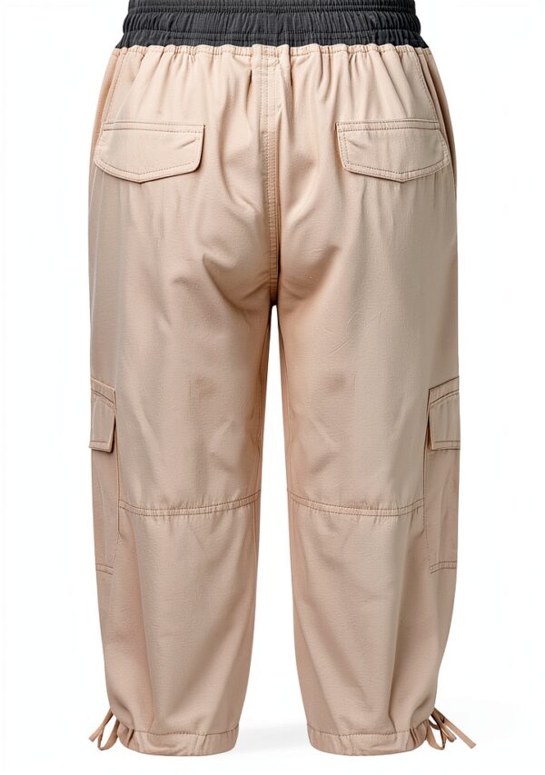 Generico Pantaloncini Donna Poliestere Comodi Taglie Forti-2