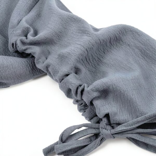 Pantaloni Donna Lino Vita Alta Comodi Eleganti Fitness-6