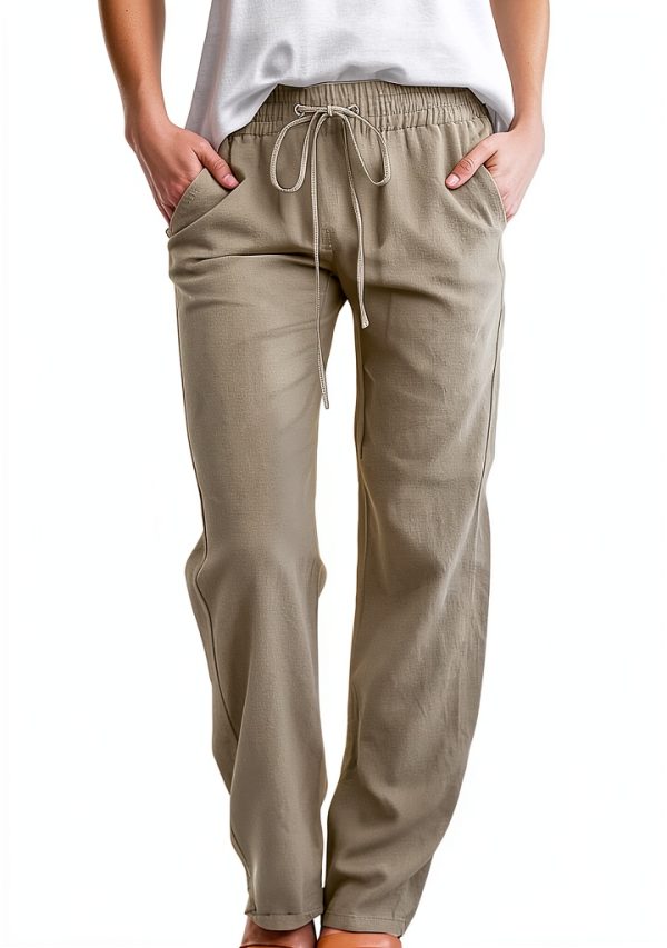 Pantaloni Donna Estivi Cotone TYUIOP Sportivi Fitness