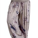 Pantaloni Donna Vita Alta Lino Comodi Eleganti Fitness-0