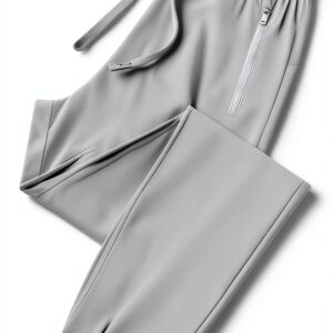 Pantaloni Lino Donna Vita Alta Comodi Eleganti Casual-0
