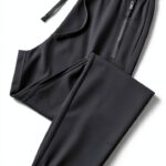 Pantaloni Lino Donna Vita Alta Comodi Casual Fitness-0