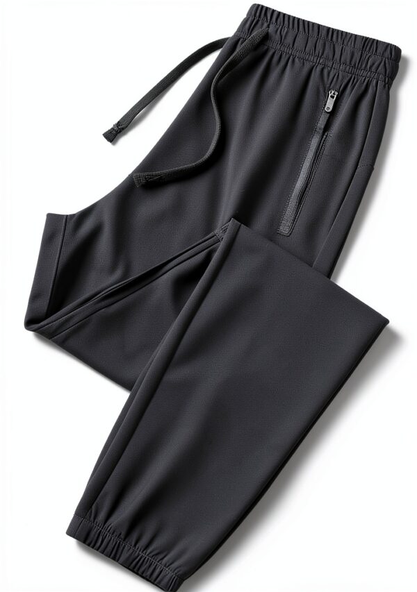 Pantaloni Lino Donna Vita Alta Comodi Casual Fitness-0