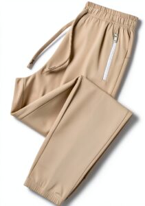 Pantaloni Lino Donna Vita Alta Comodi Casual Fitness-0