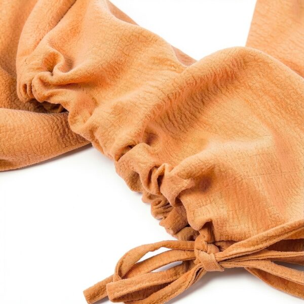 Pantaloni Lino Donna Vita Alta Comodi Eleganti Generico-6