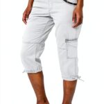 Generico Pantaloncini Donna Poliestere Comodi Taglie Forti-0