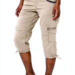 Generico Pantaloncini Donna Poliestere Comodi Taglie Forti-0